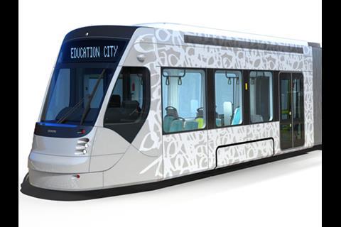 Siemens will show an Avenio LRV for Doha at InnoTrans  2016.